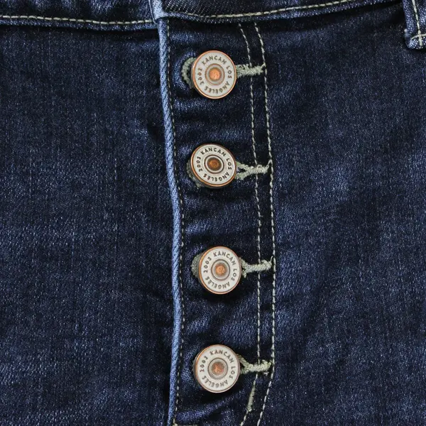KanCan Dark Wash Button Fly Skinny Jeans Junior's Size 15