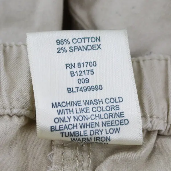 Blair Beige Tapered-Leg Pants Women's Size 18P