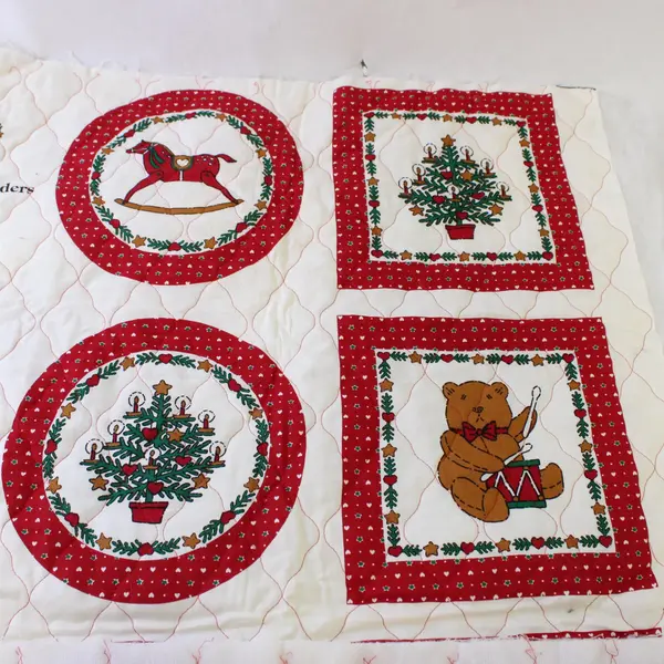 VTG Center for Homewares Design O' Christmas Tree Oven Mitts & Potholders Fabric