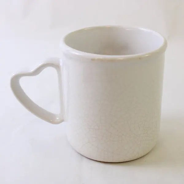 Mary Kay Cosmetics Heart Design White Ceramic Coffee Mug