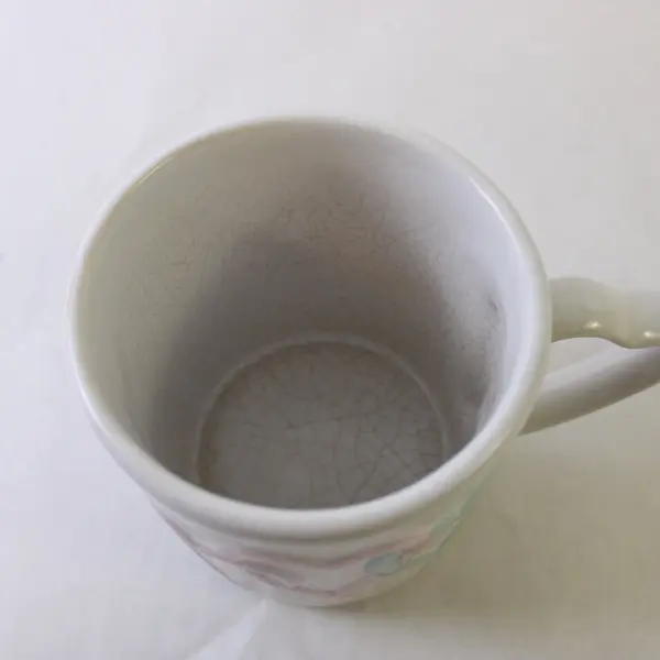 Mary Kay Cosmetics Heart Design White Ceramic Coffee Mug