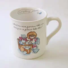 VTG 1985 Hallmark Rim Shots Work Humor Coffee Mug