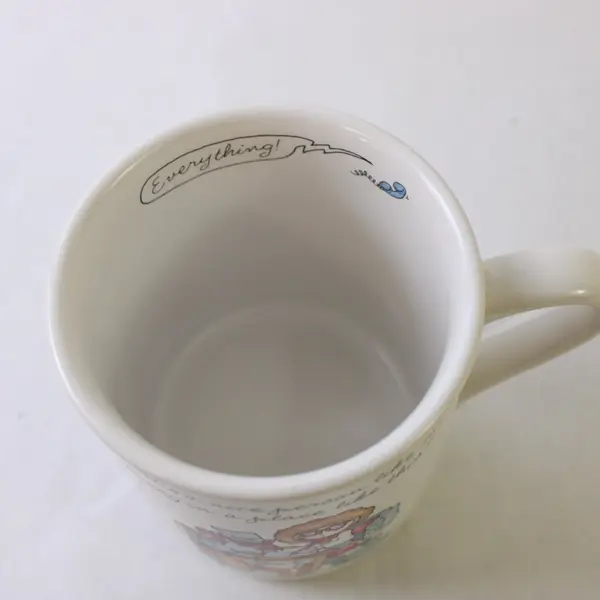 VTG 1985 Hallmark Rim Shots Work Humor Coffee Mug