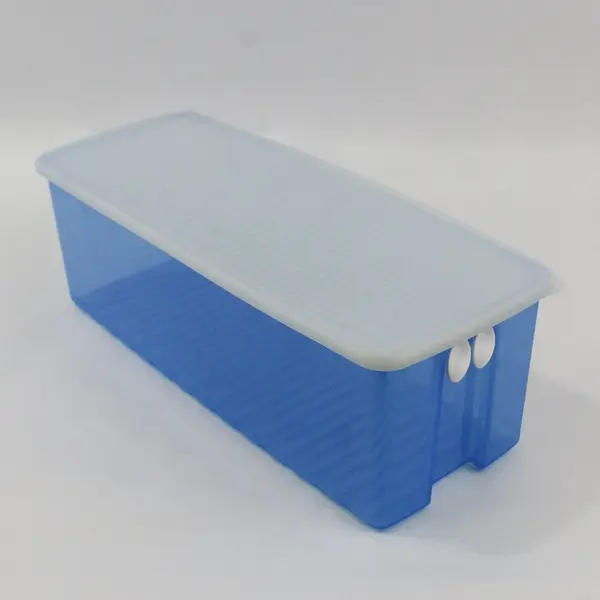Tupperware FridgeSmart Rectangular Food Container 3995A-2 White Lid 3996A-2