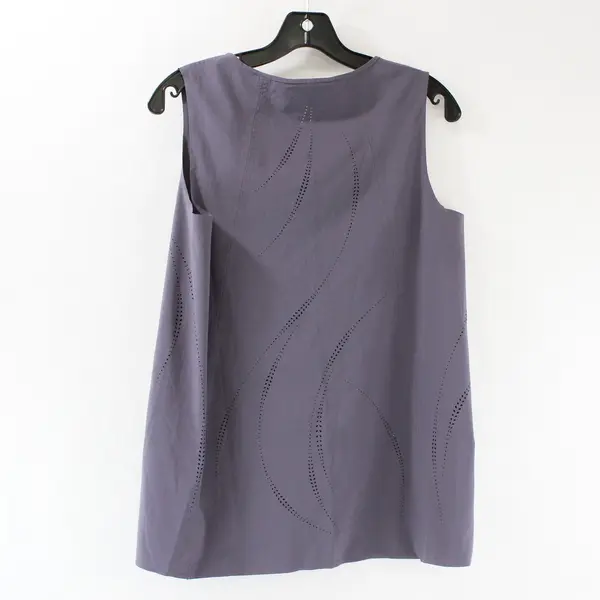 Athleta Refined Zephyr Laser Tank Women's Purple Scoop Neck Stretch S
