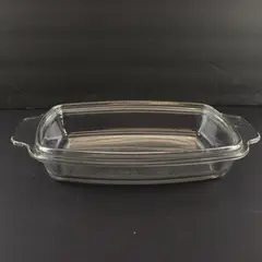 10" Clear Glass Casserole Baking Dish NO LID