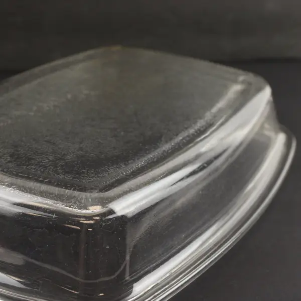 10" Clear Glass Casserole Baking Dish NO LID