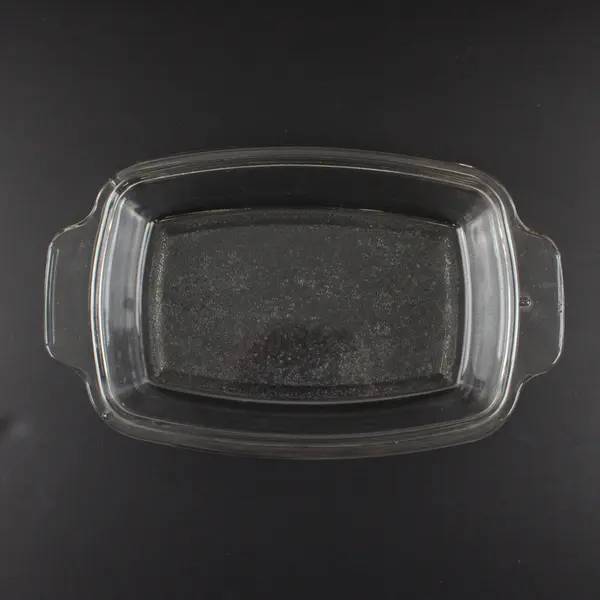 10" Clear Glass Casserole Baking Dish NO LID
