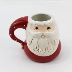 Transpac Santa Large Christmas Mug designed by Johanna Parker