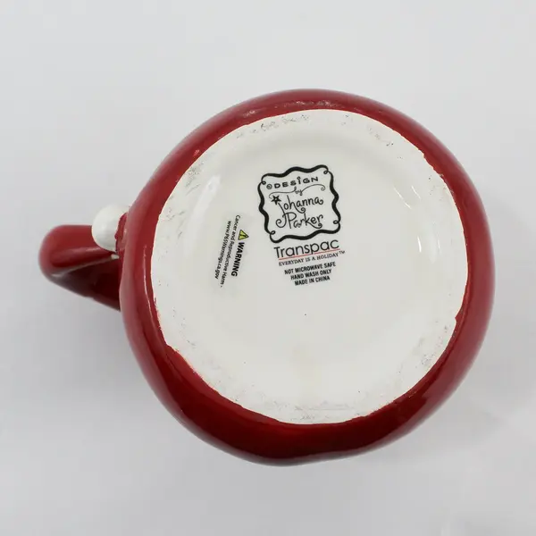 Transpac Santa Large Christmas Mug designed by Johanna Parker