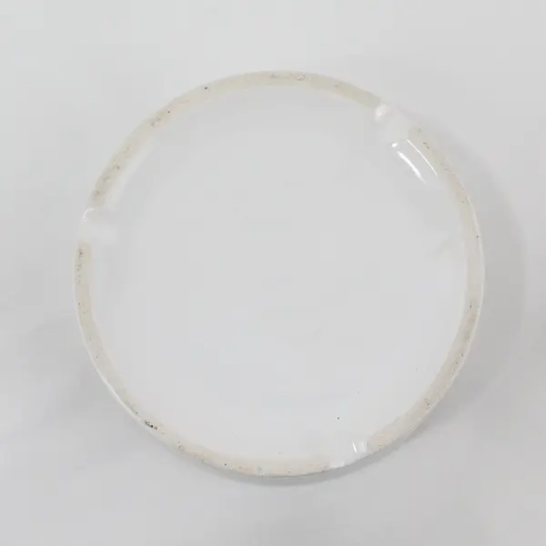 Pink and White "Princess" Wide Bottom Pet Bowl