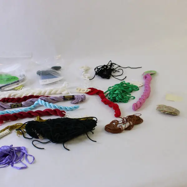 Lot of Assorted Embroidery Floss & Needlepoint Thread Craft Mix