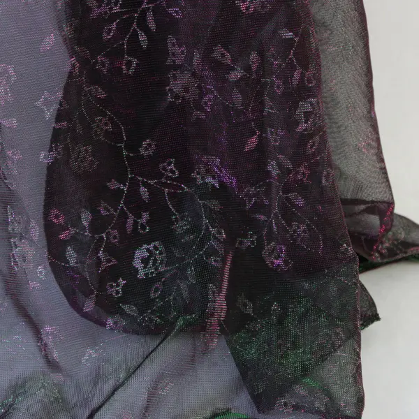 Rubies Costume Co Hooded Shimmer Cape Iridescent Flower One Size Adults