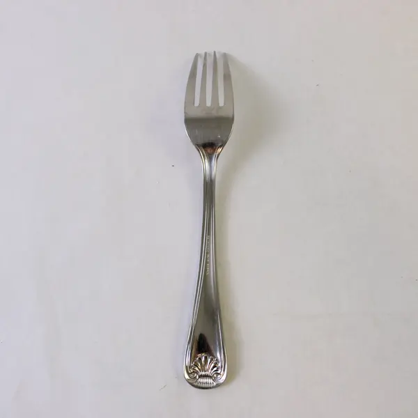 Retroneu Hampton Shell Stainless Steel Dinner Fork 7.5 in