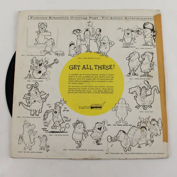 Itsy Bitsy Teeny Weeny Yellow Polka Dot Bikini 12" Vinyl Record