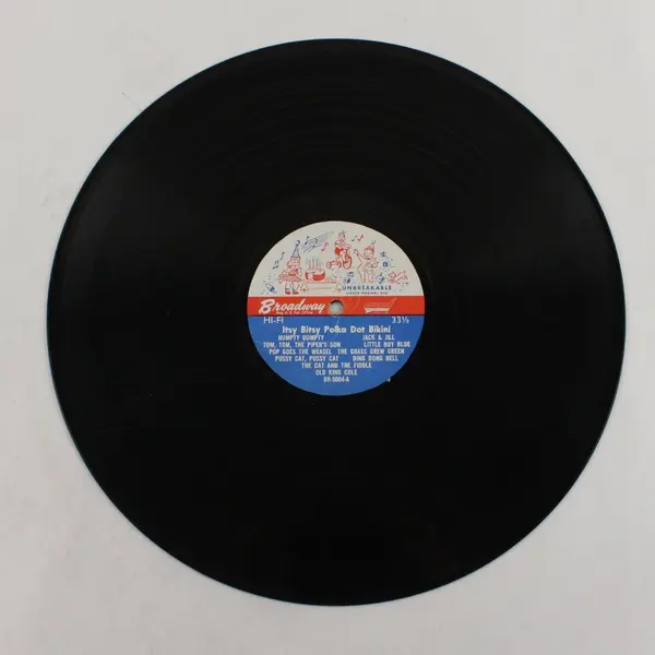 Itsy Bitsy Teeny Weeny Yellow Polka Dot Bikini 12" Vinyl Record