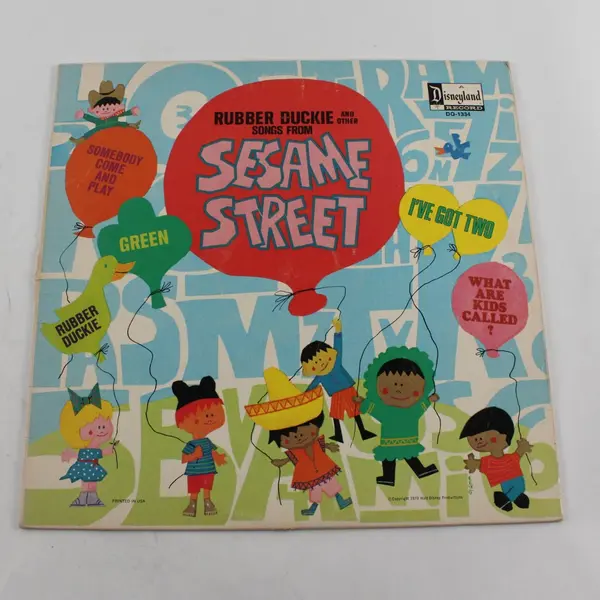 Rubber Duckie And Other Songs From Sesame Street 12" Vinyl Record