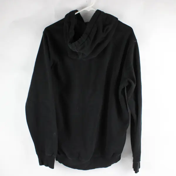 U.S. Polo Assn. Hoodie Men's M Black Fleece Lined Logo Drawstring Full Zip