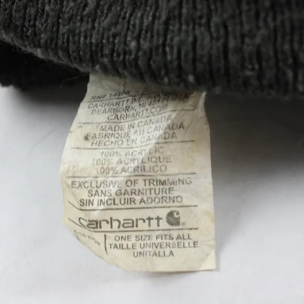 Carhartt Gray Solid Stretch Beanie