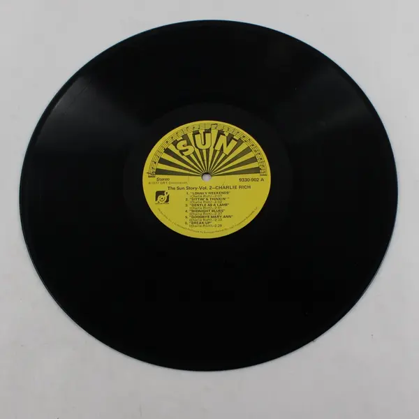 Charlie Rich - The Sun Story Vol. 2 12" Vinyl Record