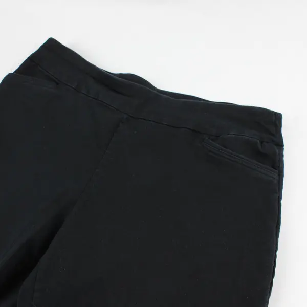 Croft & Barrow Effortless Stretch Ankle Pants Black Womens 14P Regular