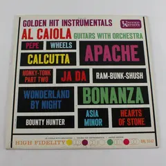 Al Caiola Golden Hit Instrumentals 12"Vinyl  Record 