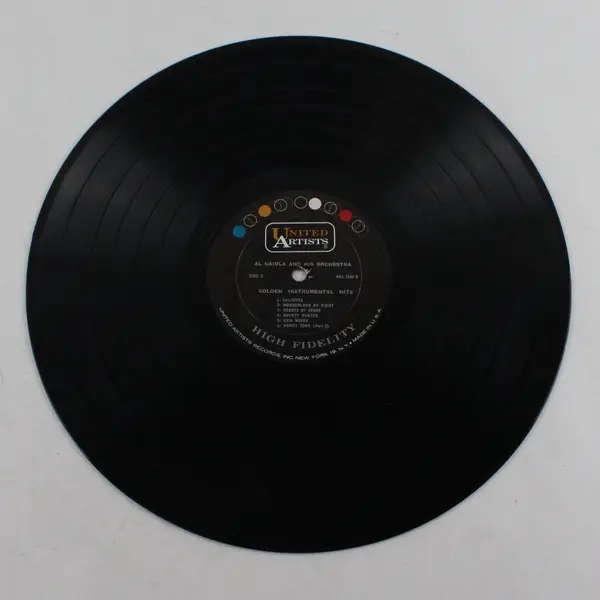 Al Caiola Golden Hit Instrumentals 12"Vinyl  Record 