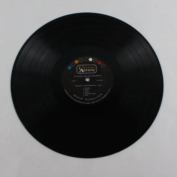 Al Caiola Golden Hit Instrumentals 12"Vinyl  Record 