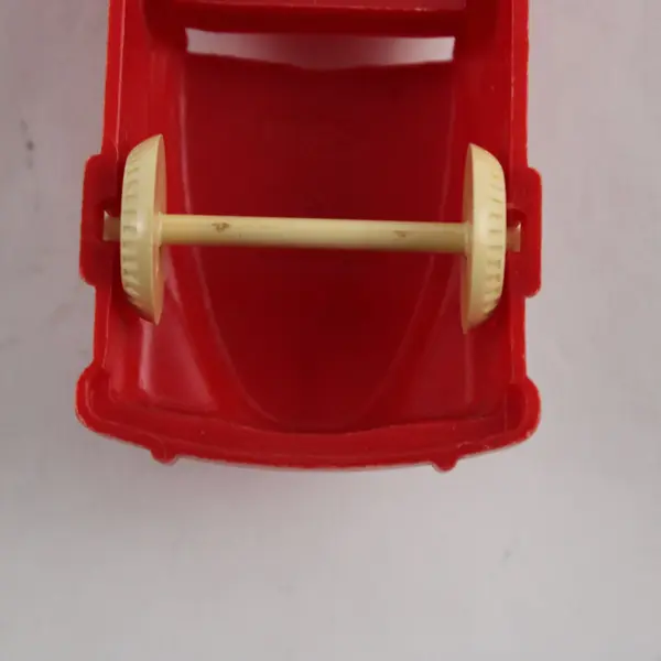 Vintage Hasbro Police Dept Toy Car Red 4"