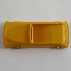 Vintage Yellow 4in Police Dept Toy Car
