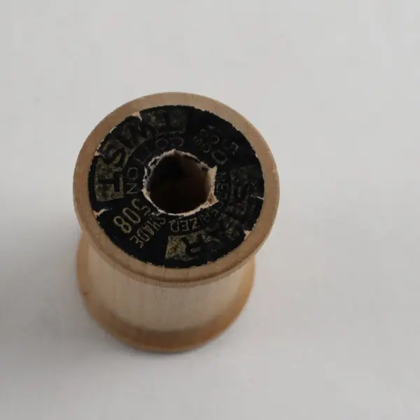 Lot of 7 Small Vintage Wooden Spools DIY Craft Projects