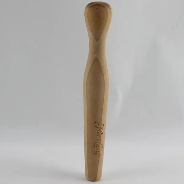  Flor de Caña Wooden Bar Pestle Cocktail Muddler 9"