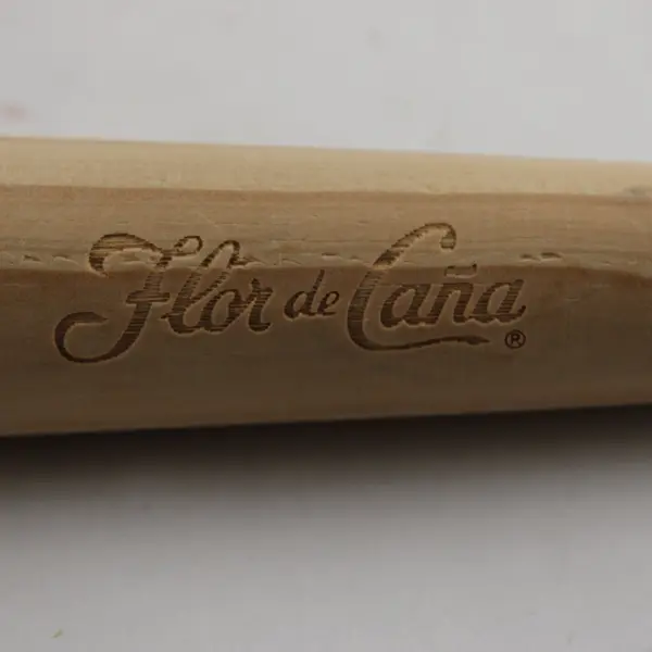  Flor de Caña Wooden Bar Pestle Cocktail Muddler 9"