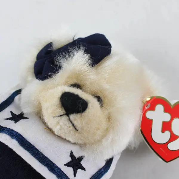 Ty Attic Treasures Breezy Bear Vintage Retired Plush