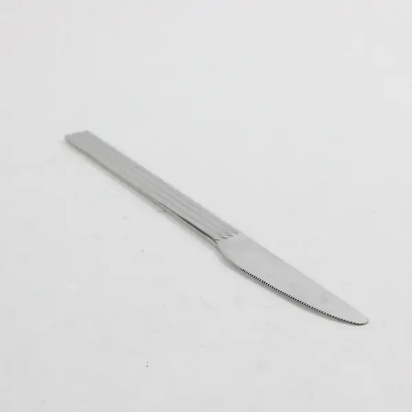 Ikea IKE12 Pattern 18/8 Stainless Steel Dinner Knife 8 1/2" 