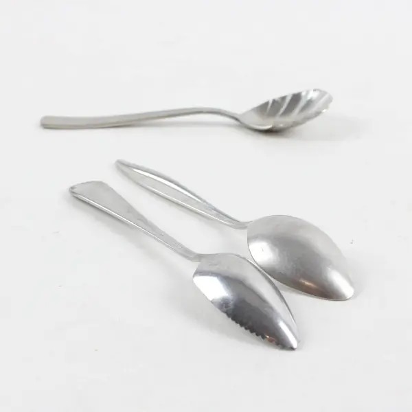 Mixed Lot 4 Stainless Steel Spoons Mixed Brands Sugar Grapefruit Teaspoon