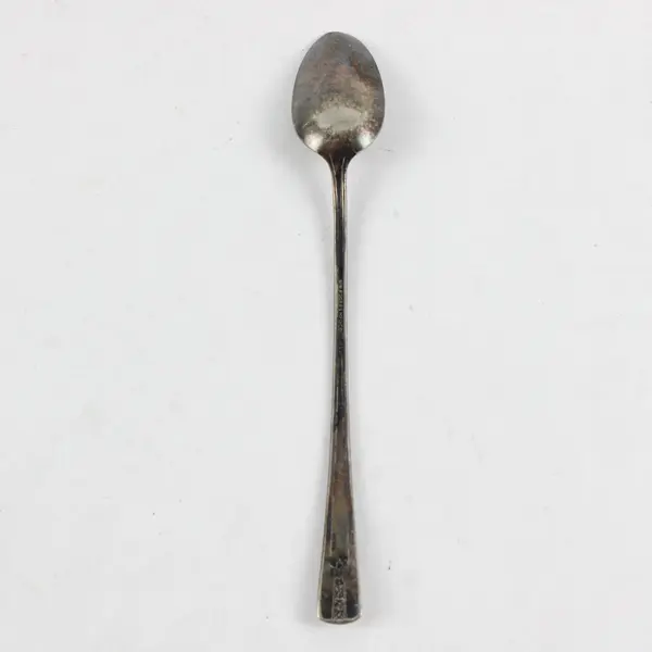 Wm Rogers Mfg Co Louisiane Silverplate Iced Tea Spoon 7.5in