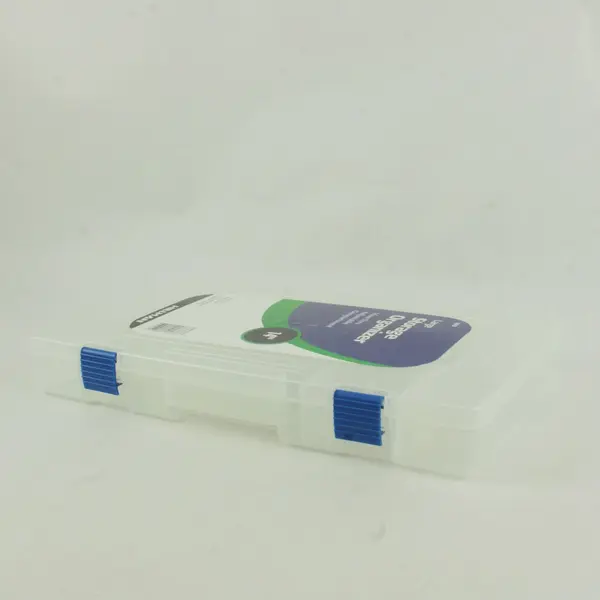 Hillman 592757 14in View-Thru Storage Organizer Container Clear