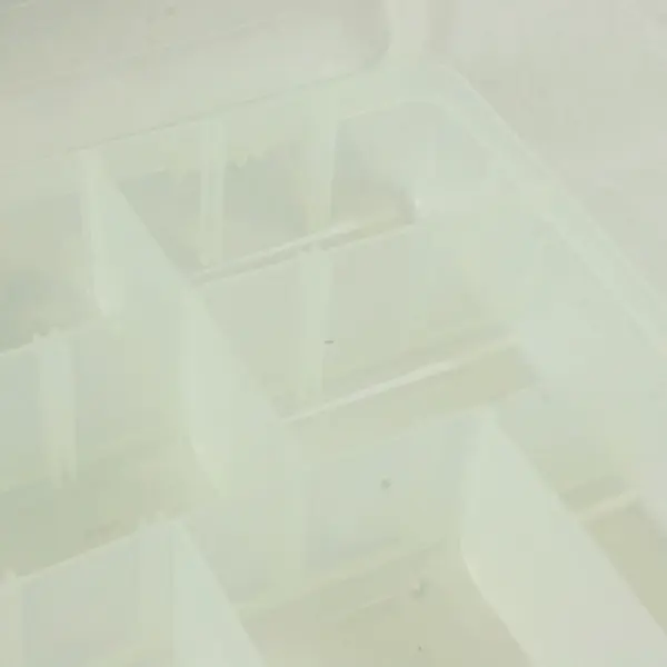 Hillman 592757 14in View-Thru Storage Organizer Container Clear