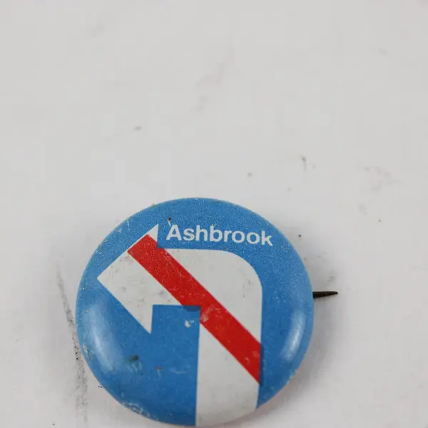 Vintage 70s John Ashbrook Political Presidential Campaign Pinback Button