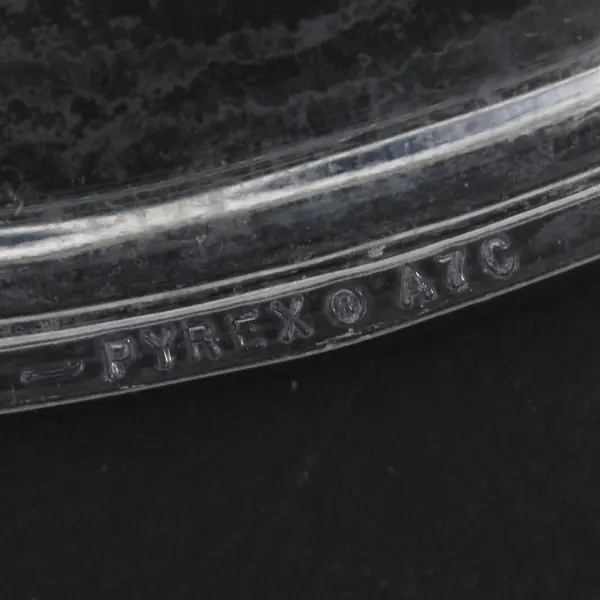 Vtg Pyrex A7C Replacement Glass Lid for Square 1 or 1.5 Quart Casserole Dish 