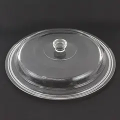  Glass Replacement Lid with Glass Handle For 11.5" Diameter Frying Pan Skillets 