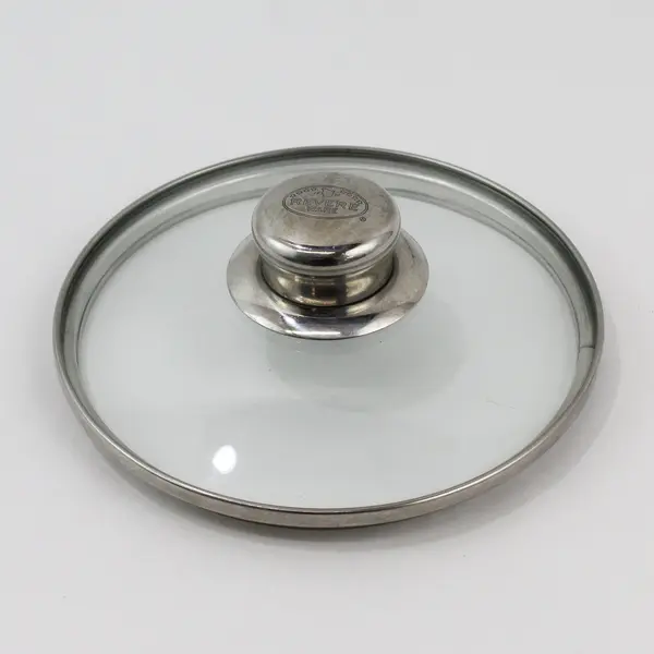 Round Revere Ware 7" Glass Replacement Lid W/ Steam Vent For 6.25" Pan