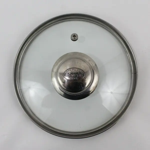 Round Revere Ware 7" Glass Replacement Lid W/ Steam Vent For 6.25" Pan
