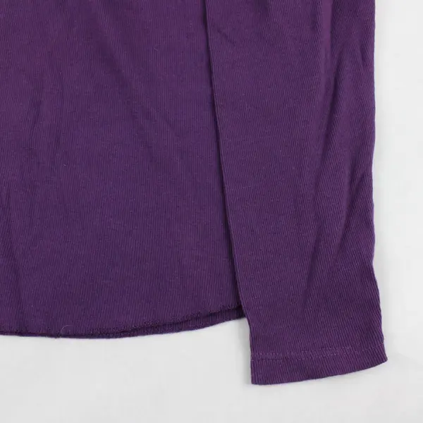 Merona Plum Purple Cropped Turtleneck Women's Large