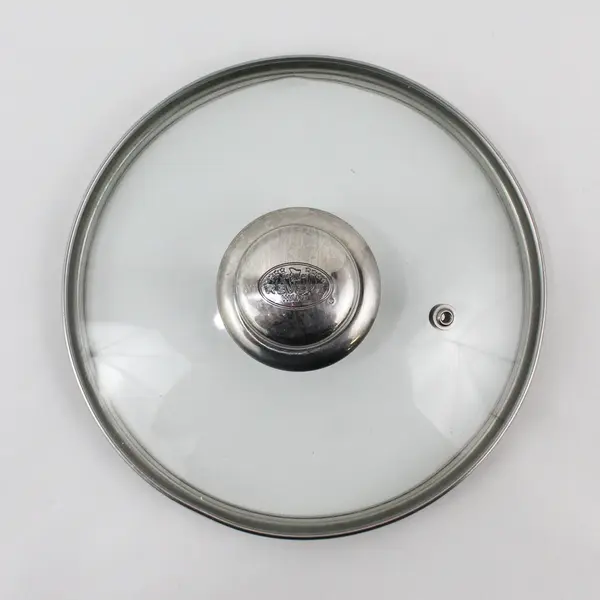 Round Revere Ware 7.5" Glass Replacement Lid W/ Steam Vent For 7" Pan