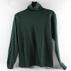 Honors Forest Green Long-Sleeved Turtleneck Top Women's Medium