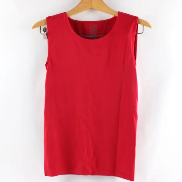 George Seamless Cherry Red Tank Top Women's Small 4/6