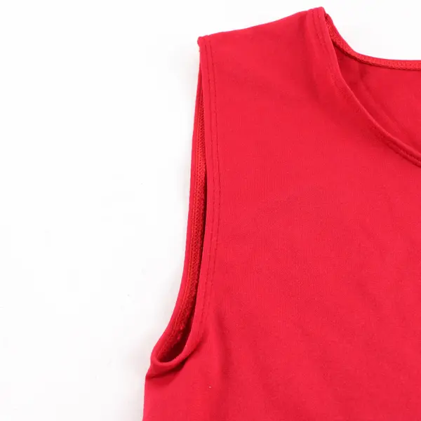 George Seamless Cherry Red Tank Top Women's Small 4/6