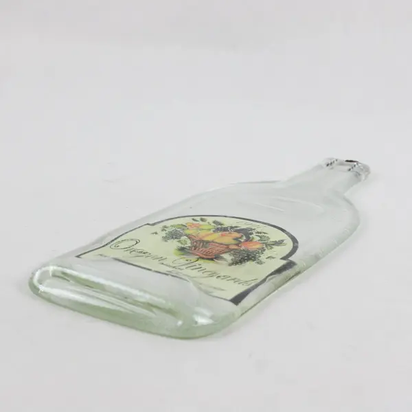 1997 Oregon Vineyards Merlot Wine Bottle Cheese Serving Board Tray 12.0"x4.4"